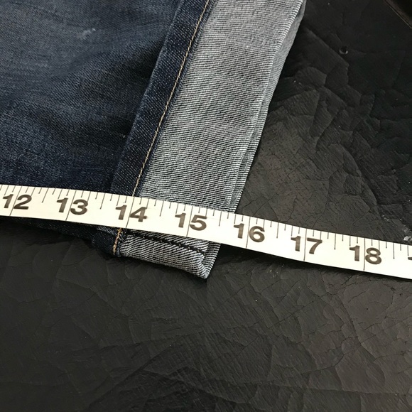 Hudson Malibu Cap Denim Cuffed Shorts - Picture 12 of 14